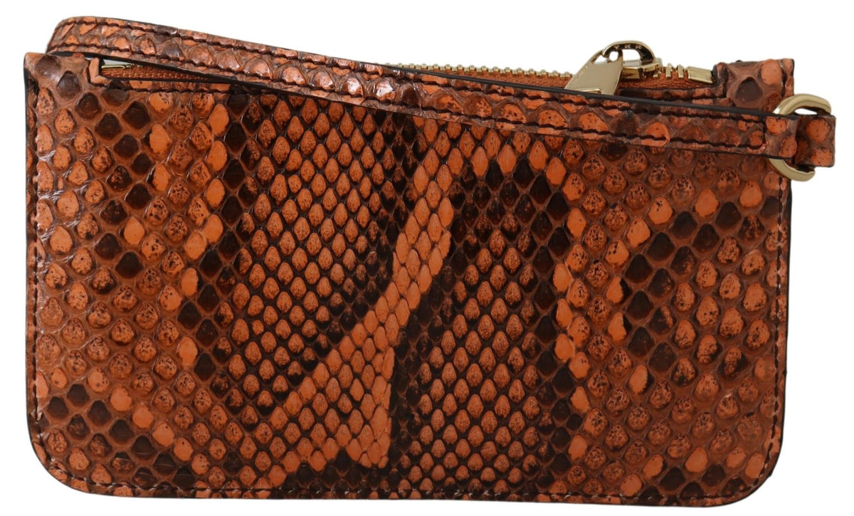 Brown Leather Wallet Mirror AGNESE Wallet