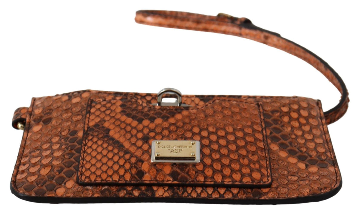 Brown Leather Wallet Mirror AGNESE Wallet