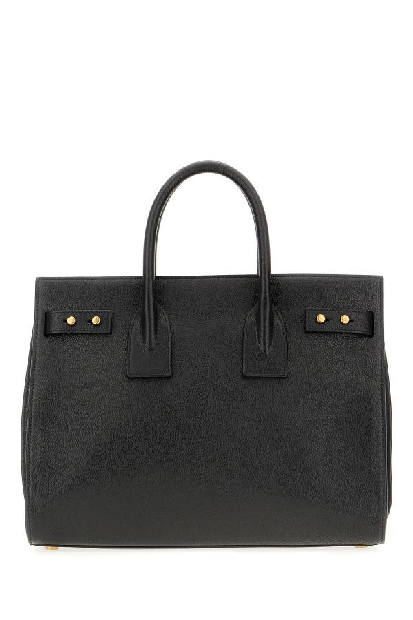 Sac de Jour handbag in black calfskin