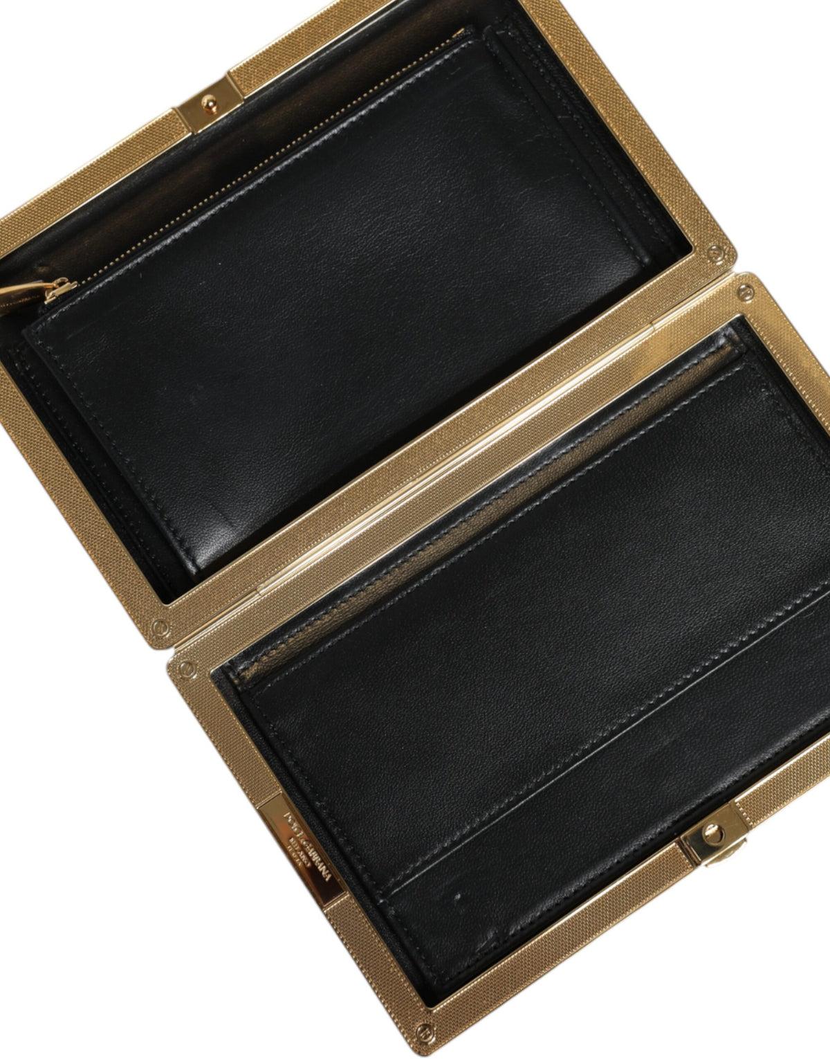 Multicolor Floral Gold Frame Clutch Abend Handtasche