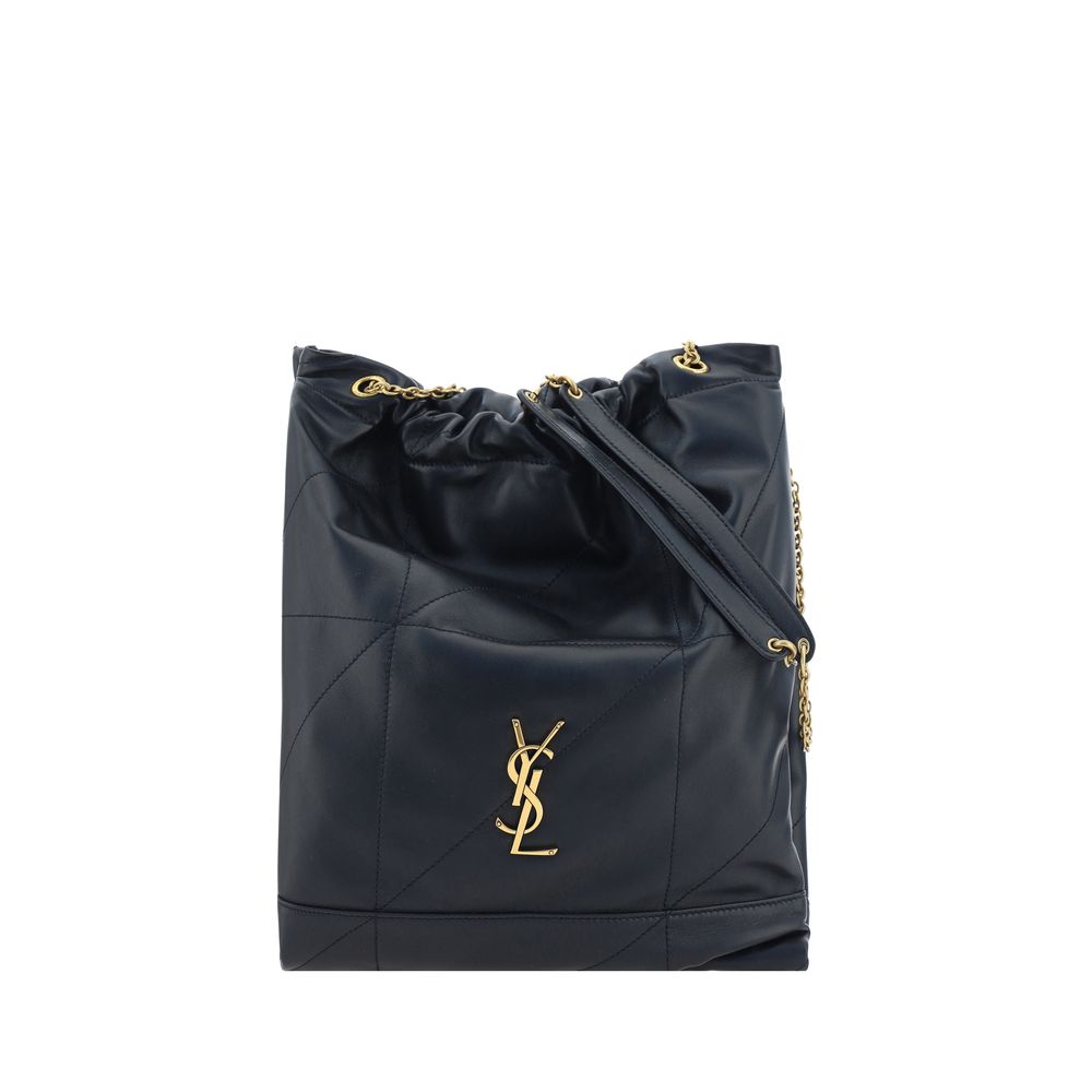 Black Lambskin Shoulder Bag Ovis Aries Aries