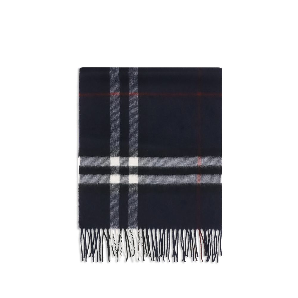 Blauer Kaschmirschal